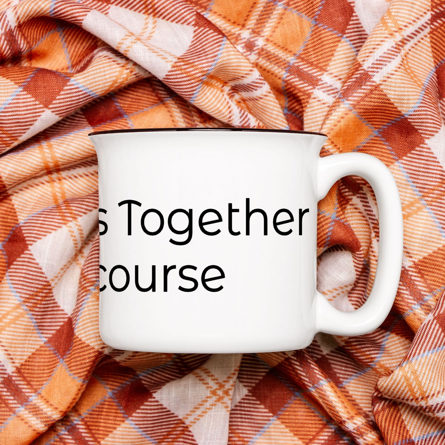 Ceramic Camp Mug White 13oz