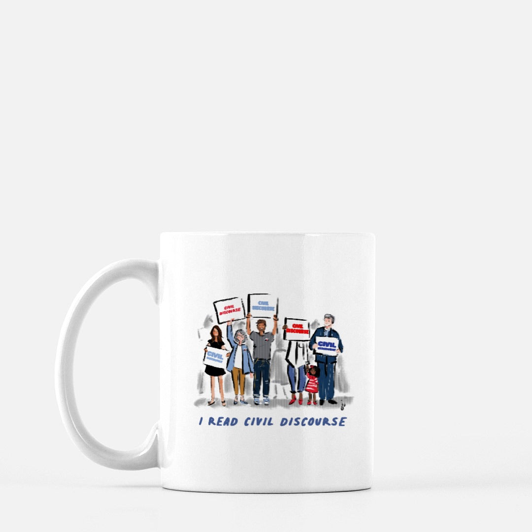 I Read Civil Discourse Mug - 11oz.