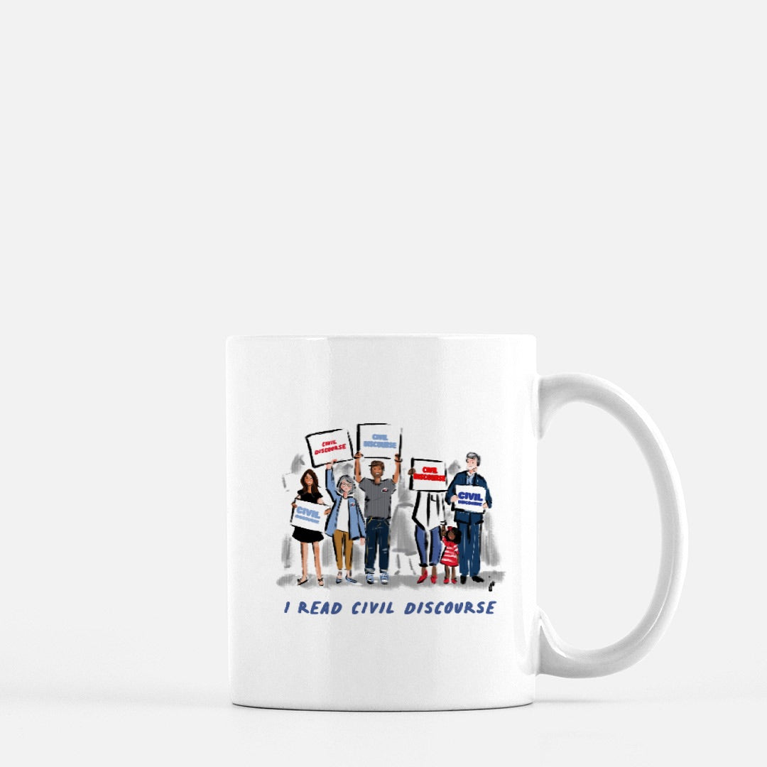 I Read Civil Discourse Mug - 11oz.