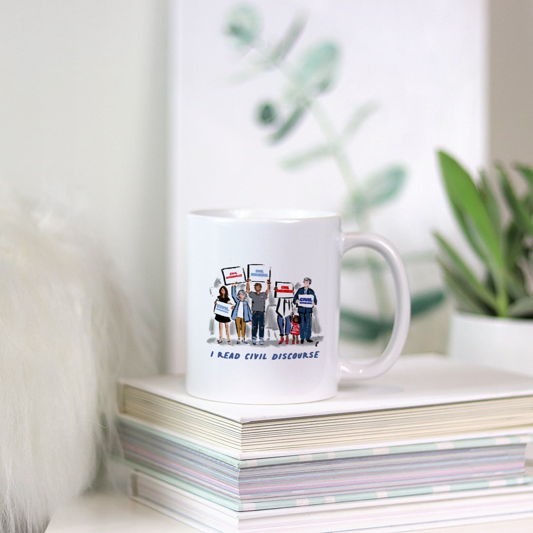 I Read Civil Discourse Mug - 11oz.