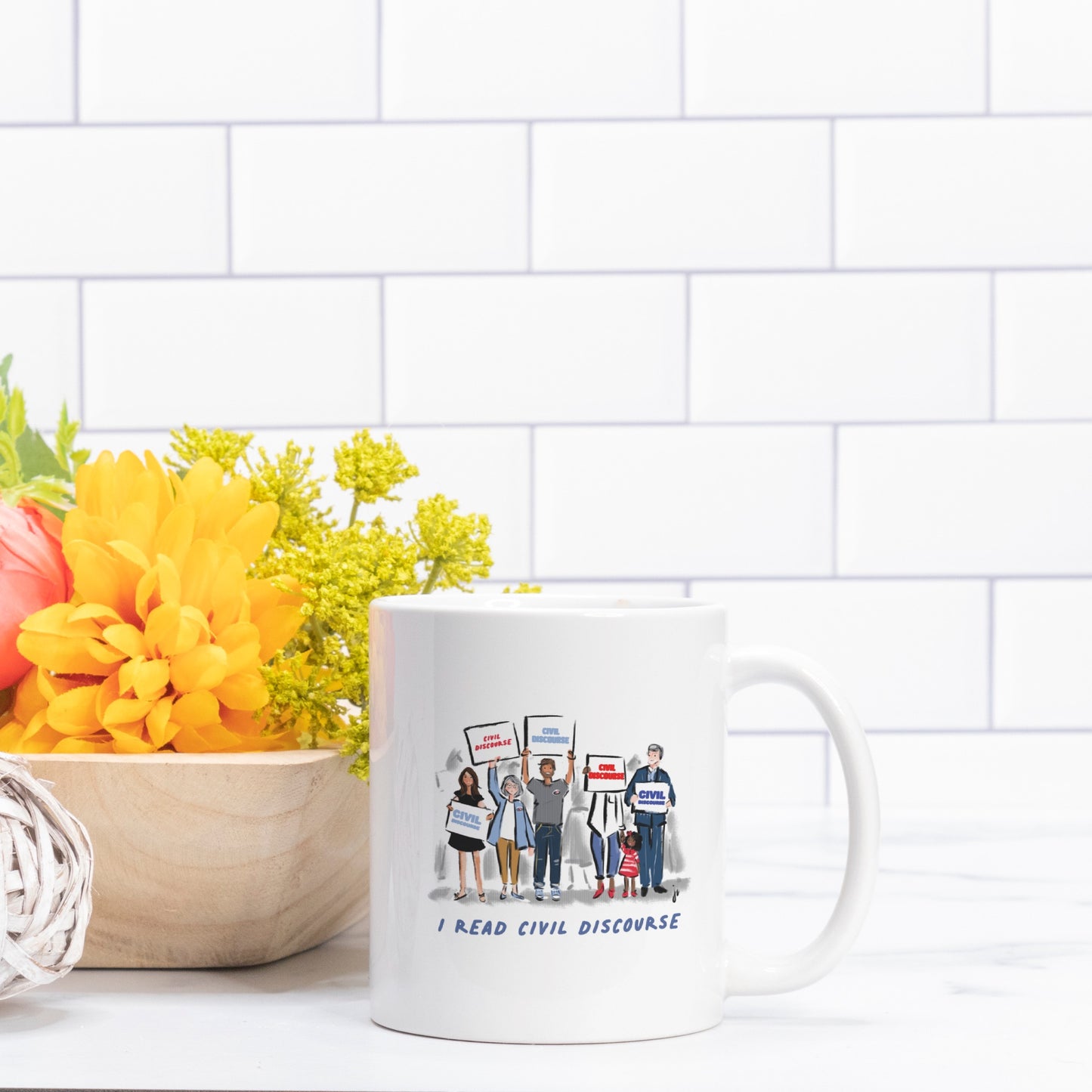 I Read Civil Discourse Mug - 11oz.